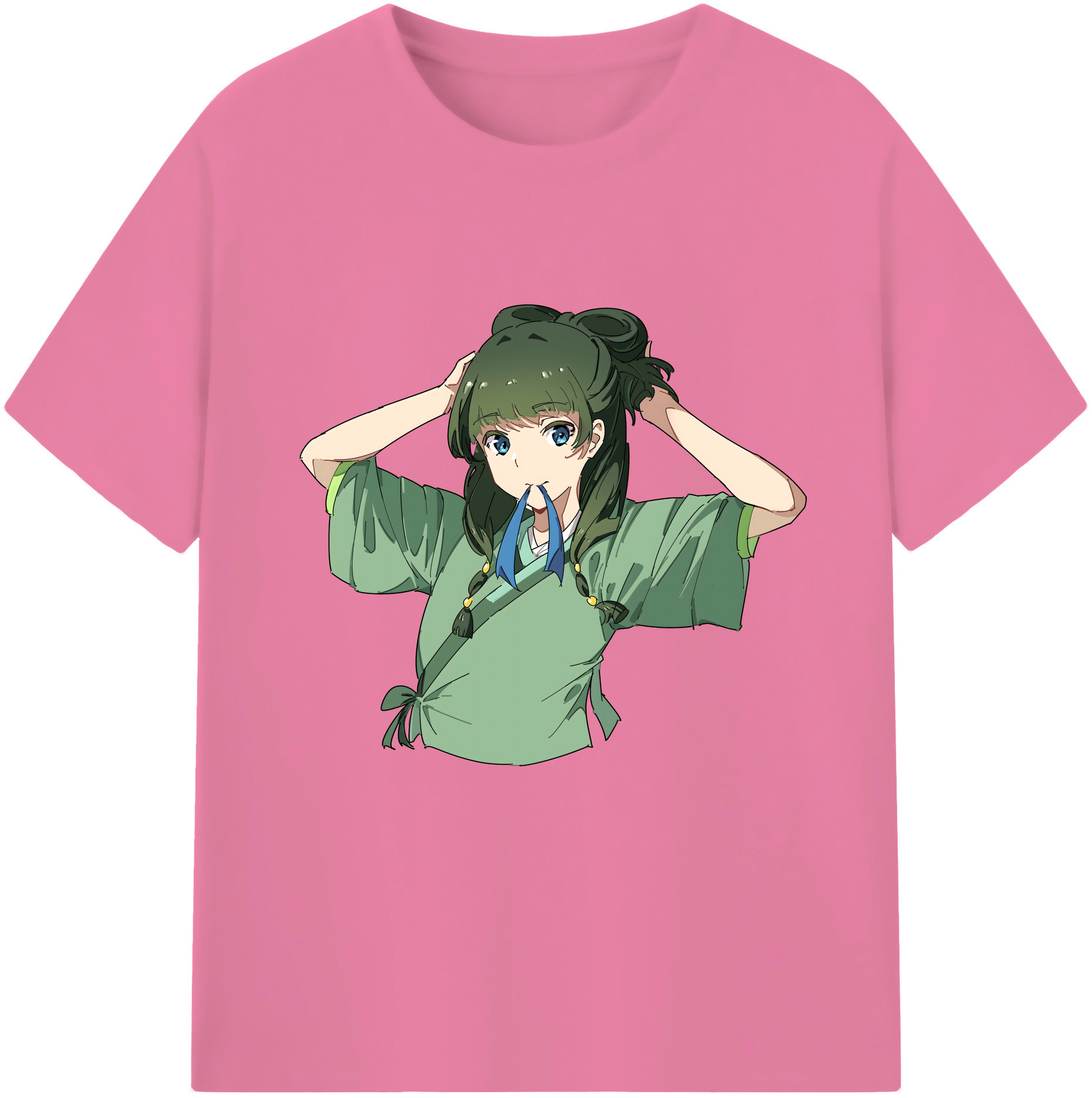 （画像用） 薬屋のひとりごと The Apothecary Diaries 綿100％半袖Tシャツ（フロントプリント）